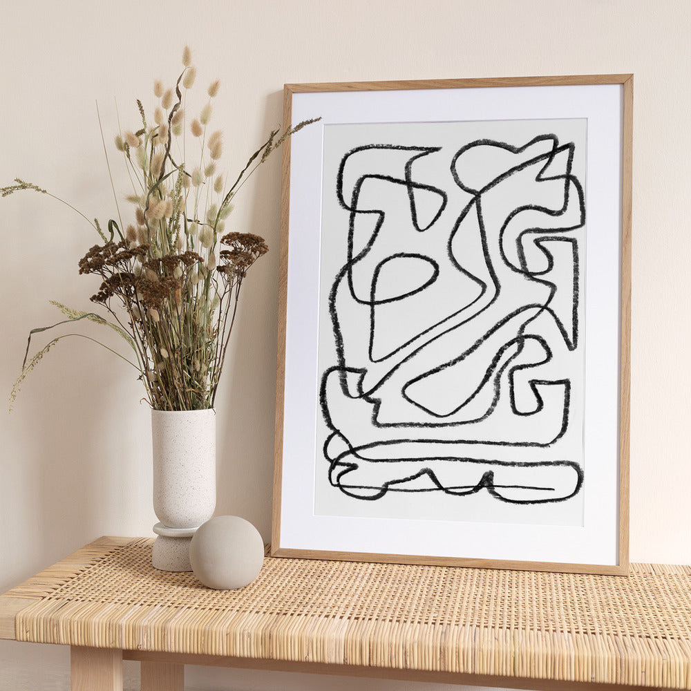 Story - Art Print by Dan Hobday