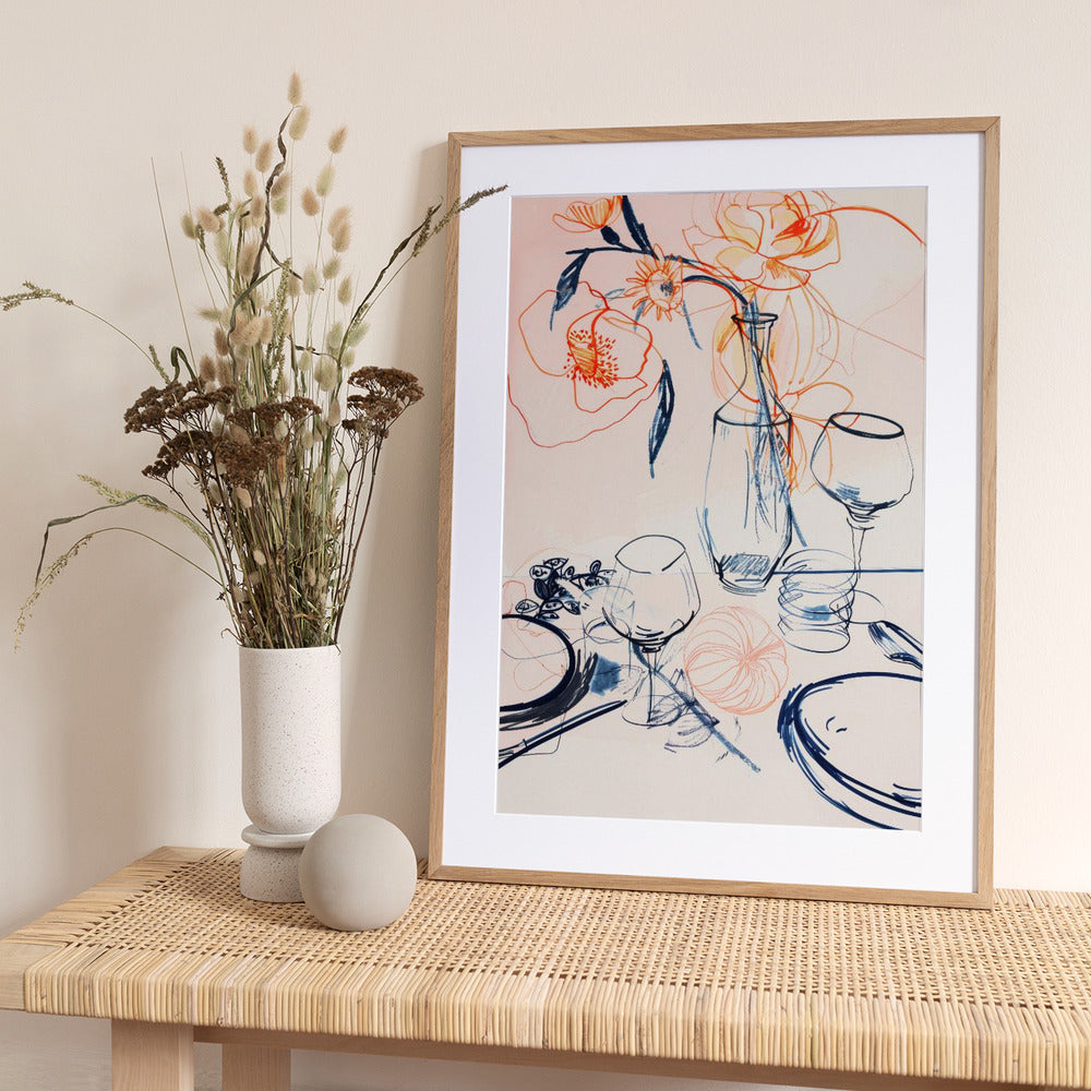 Floral Still-Life - Art Print by Treechild