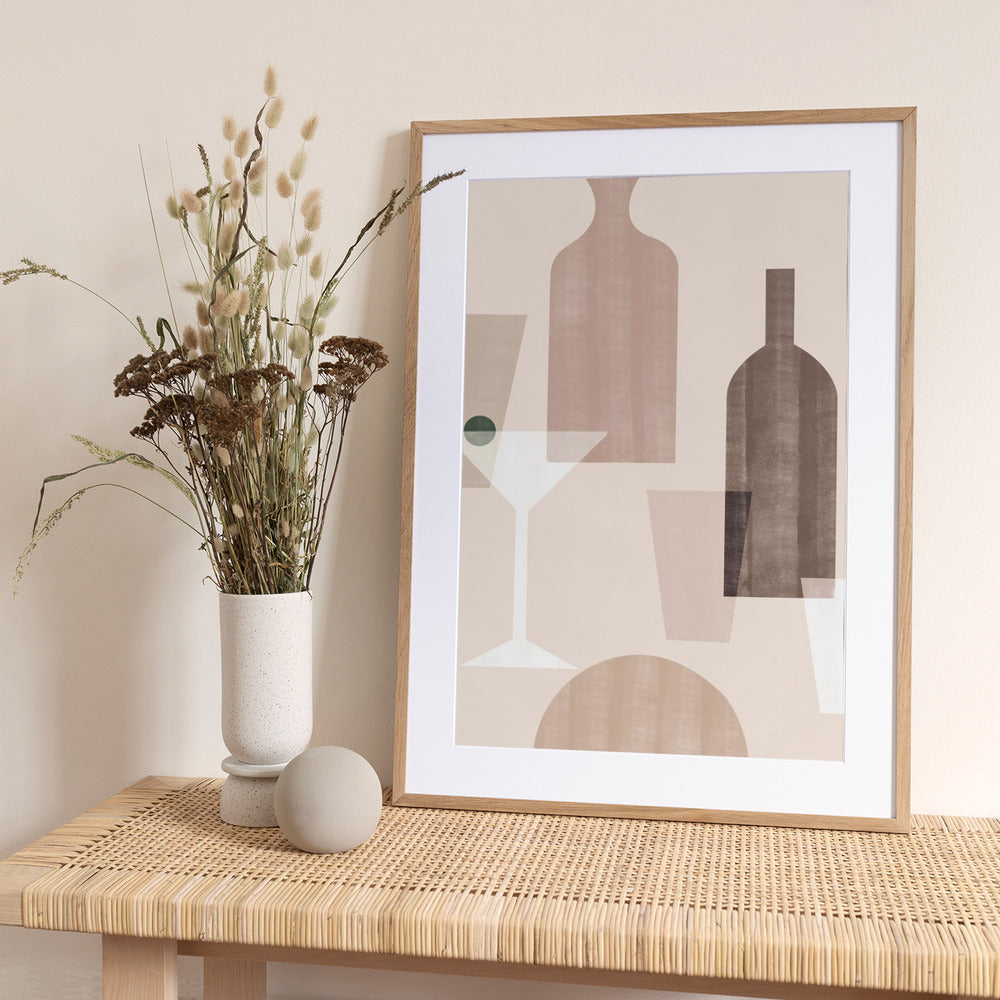 Martini - Art Print by Kit Agar