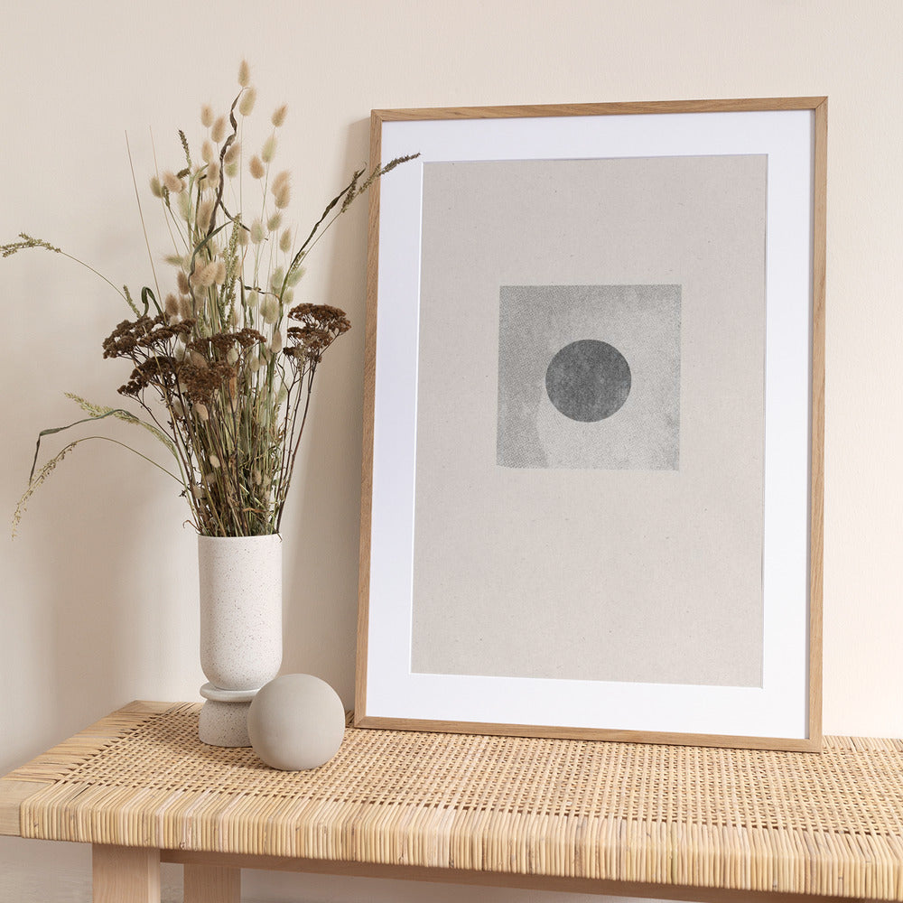 Monochrome Eclipse - Art Print by THE MIUUS STUDIO