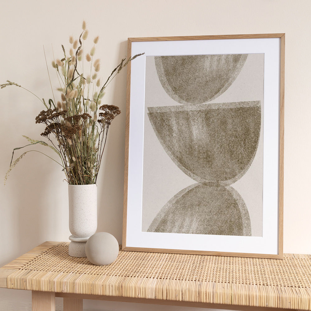 Curved Reflections - Art Print by THE MIUUS STUDIO