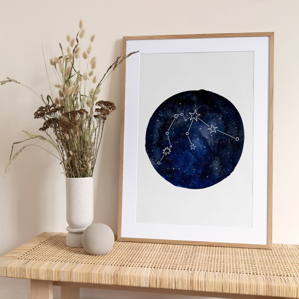 Aquarius - Art Print by EMELIEmaria