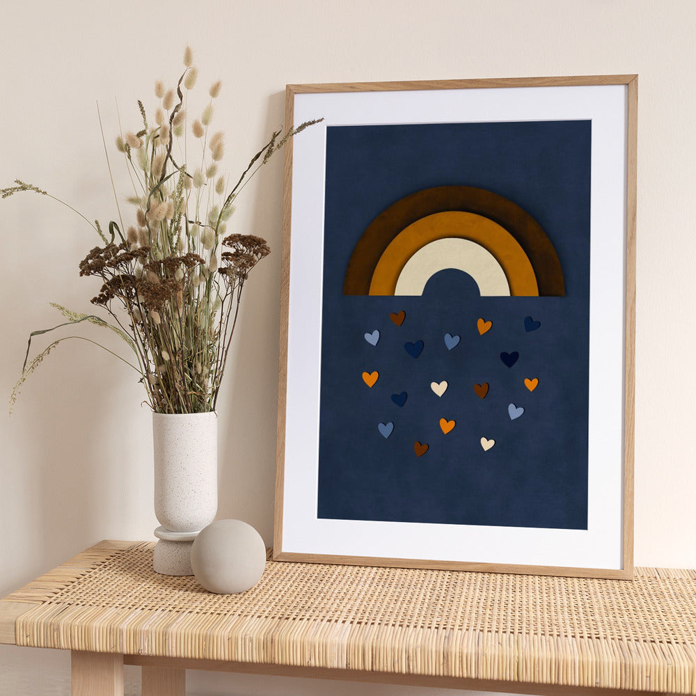 Lovely Rainbow - Art Print by EMELIEmaria