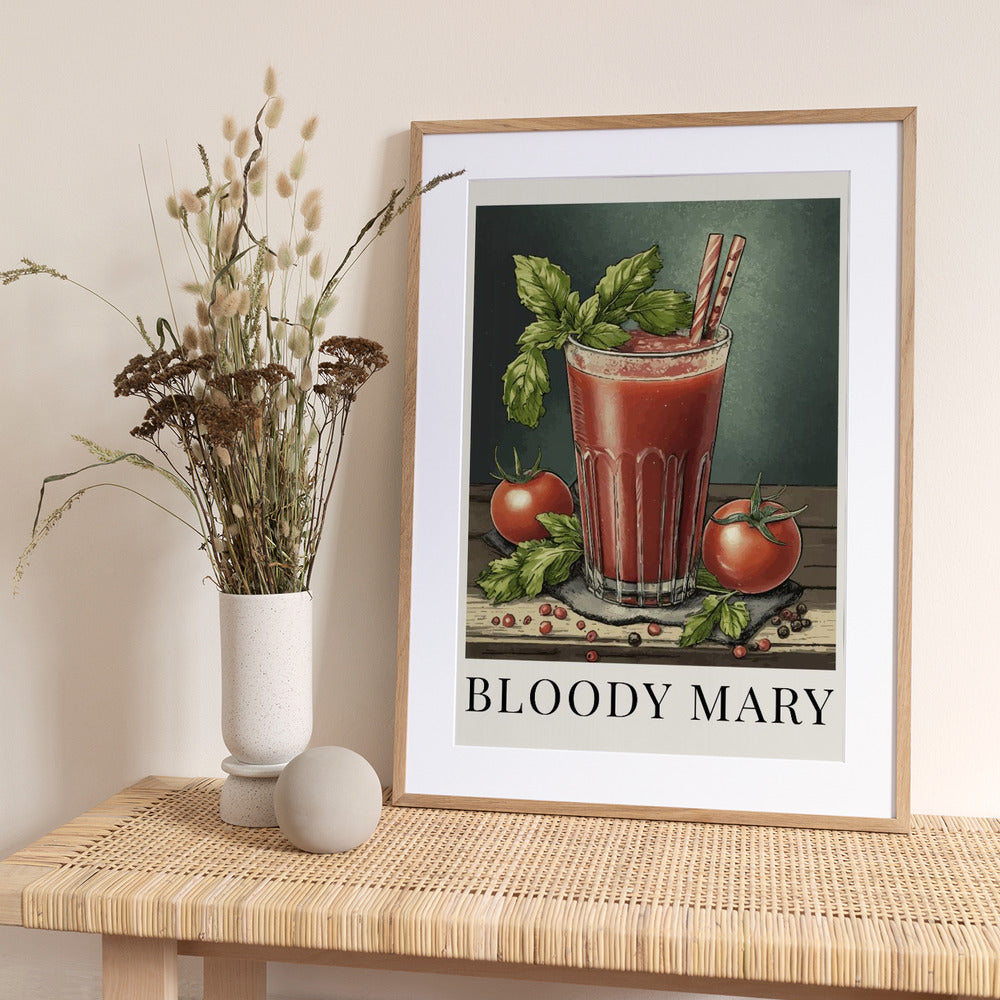 Bloody Mary - Art Print by Andreas Magnusson