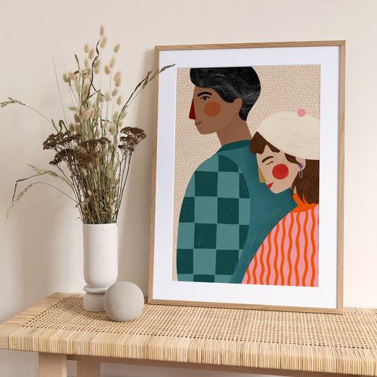 Be My Valentine - Art Print by Bea Müller