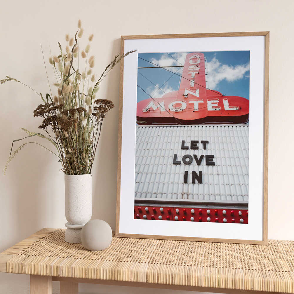 Let Love In - Art Print by Bethany Young