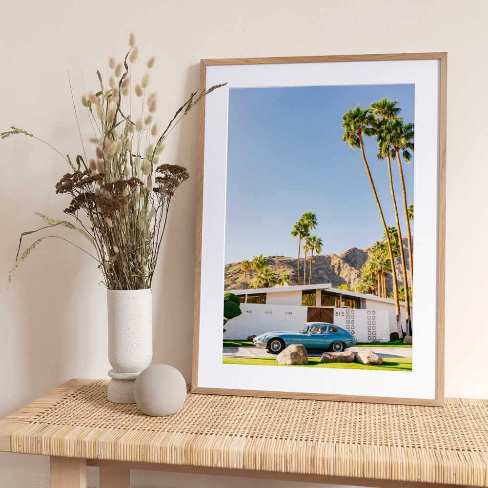 Palm Springs Ride VII - Art Print by Bethany Young
