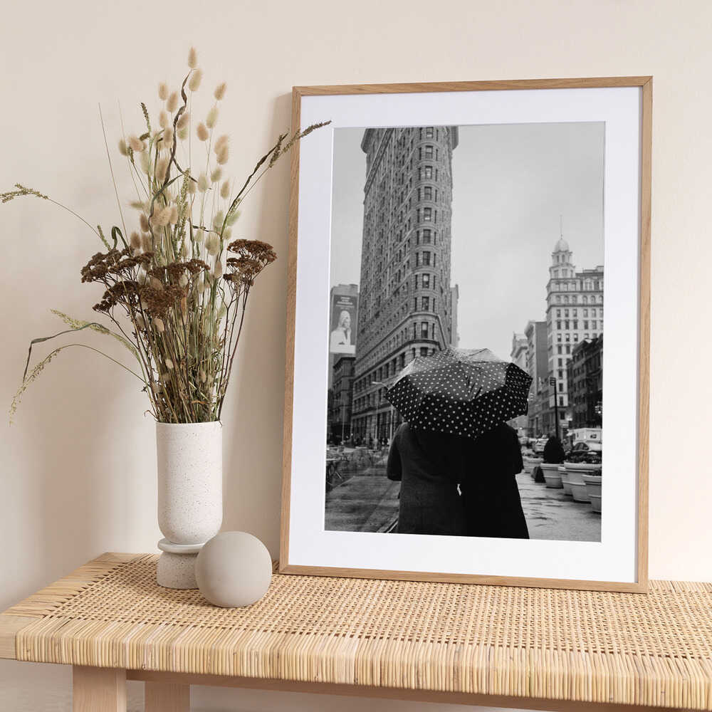 Flatiron Rainy Day Ii - Art Print by Bethany Young