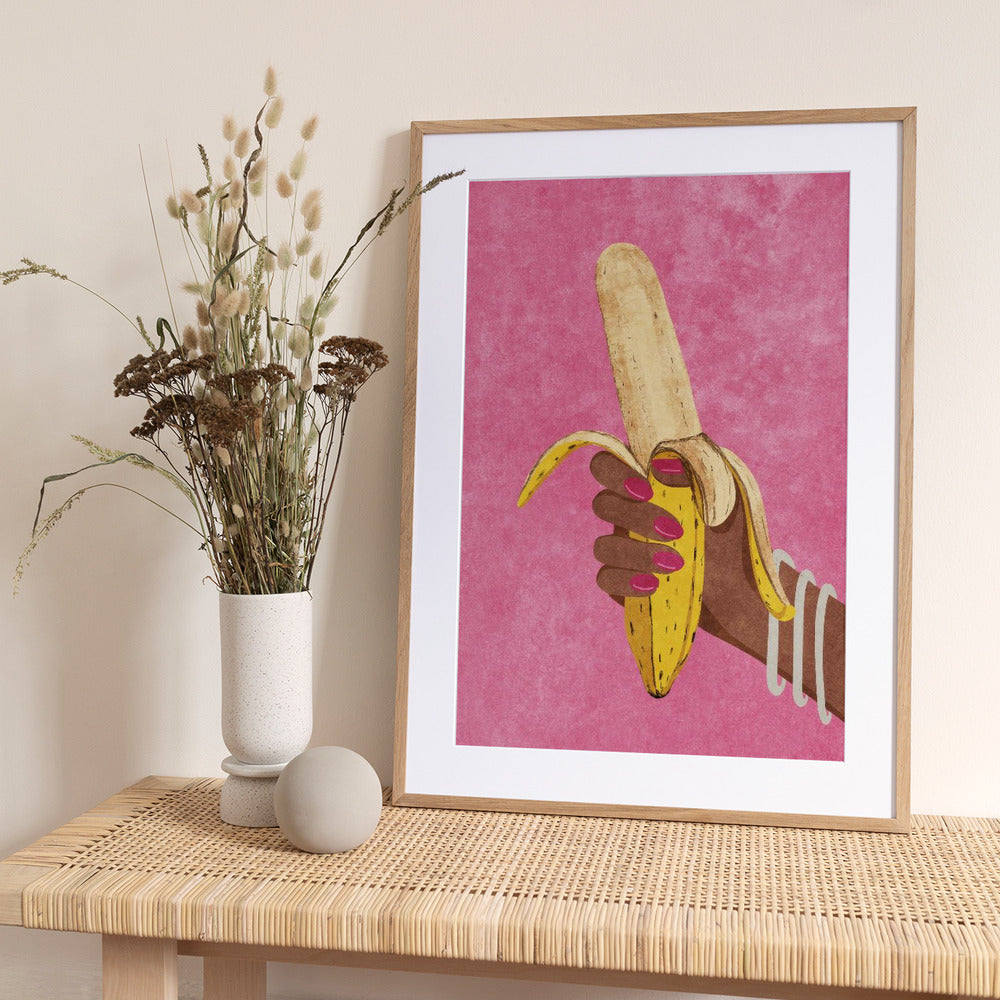 Banana - Art Print by Raissa Oltmanns