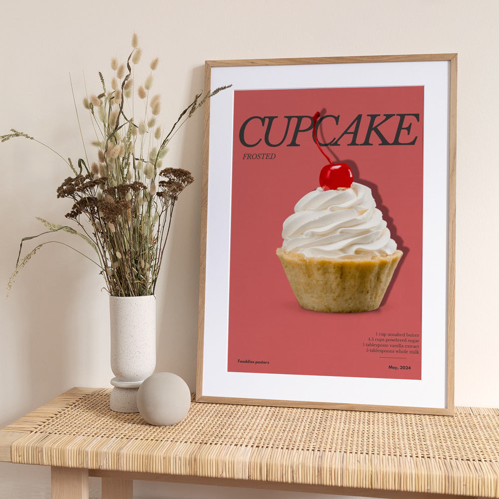 Cupcake Treat - Art Print by Julia Ramiro