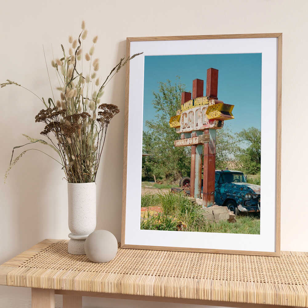 Route 66 III - Art Print by Bethany Young