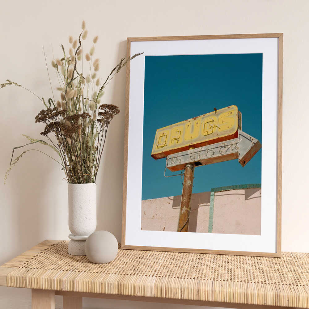 Route 66 II - Art Print by Bethany Young