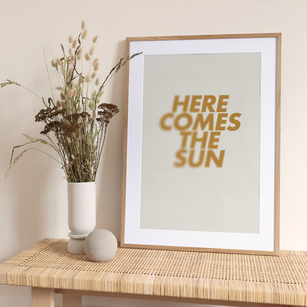 Sunlit Arrival - Art Print by THE MIUUS STUDIO