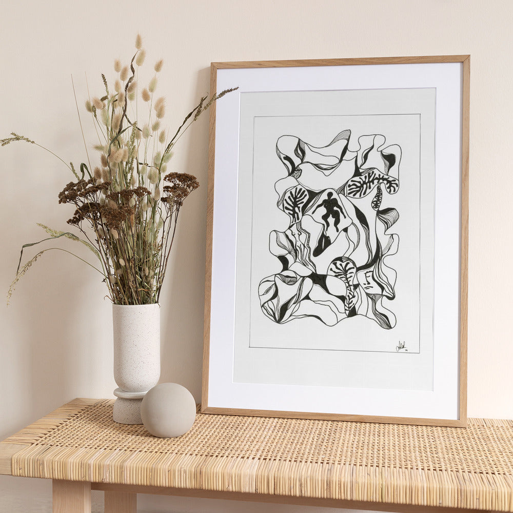 Hyde - Art Print by Lor Muller