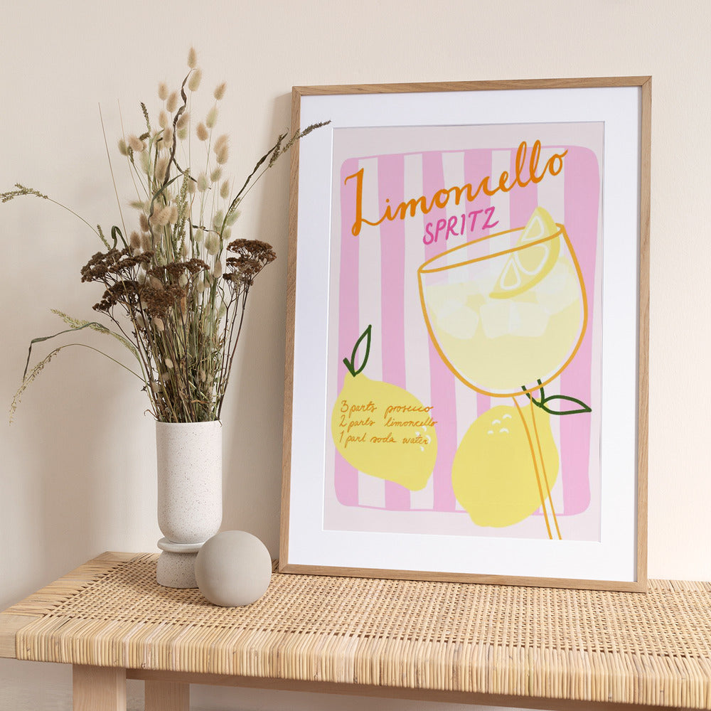 Citrus Cocktail Delight - Art Print by Athene Fritsch