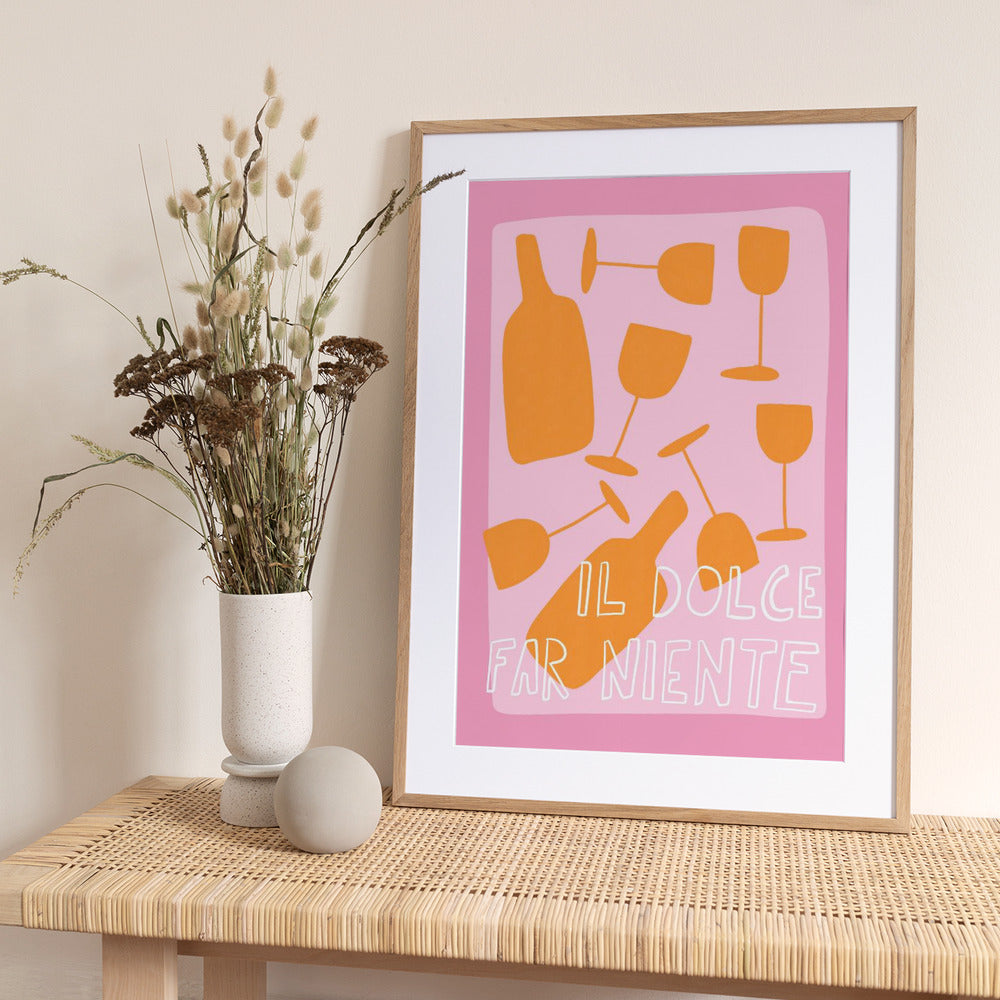 Elegant Leisure Vibes - Art Print by Athene Fritsch