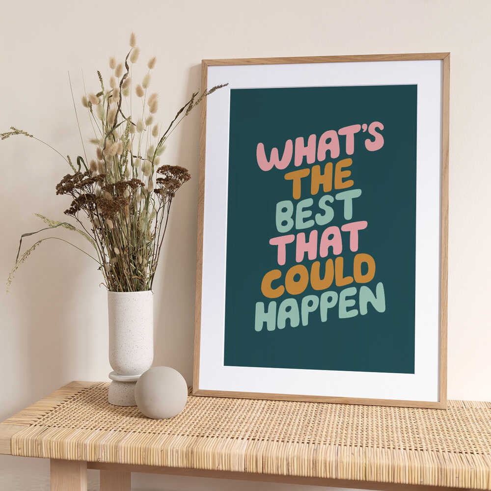 Whats the Best That Could Happen 255258 - Art Print by Brett Wilson