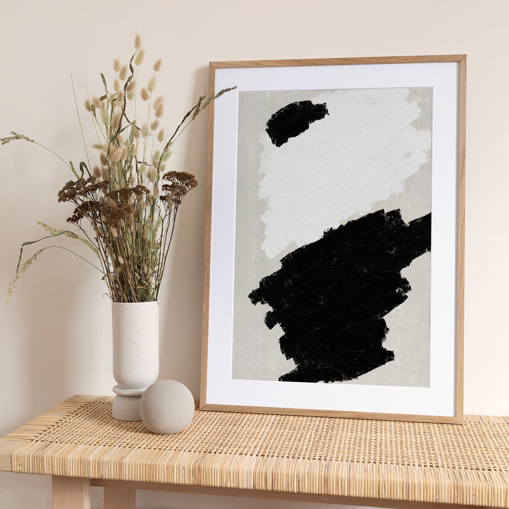 Rustic Organic Oil Painting - Art Print by THE MIUUS STUDIO