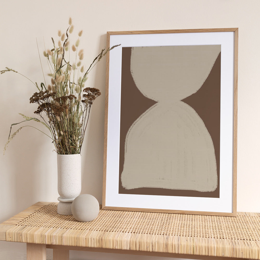 Eternal Hourglass - Art Print by THE MIUUS STUDIO