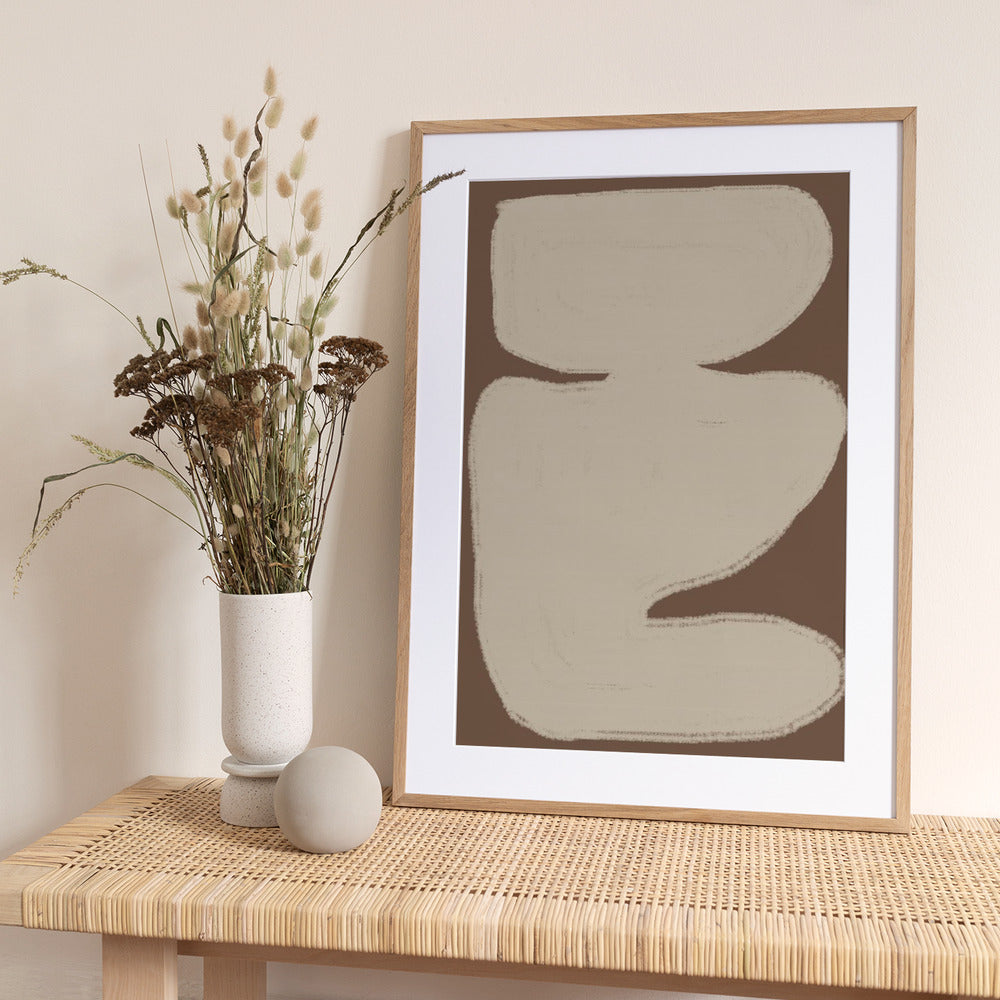 Abstract Whisper - Art Print by THE MIUUS STUDIO