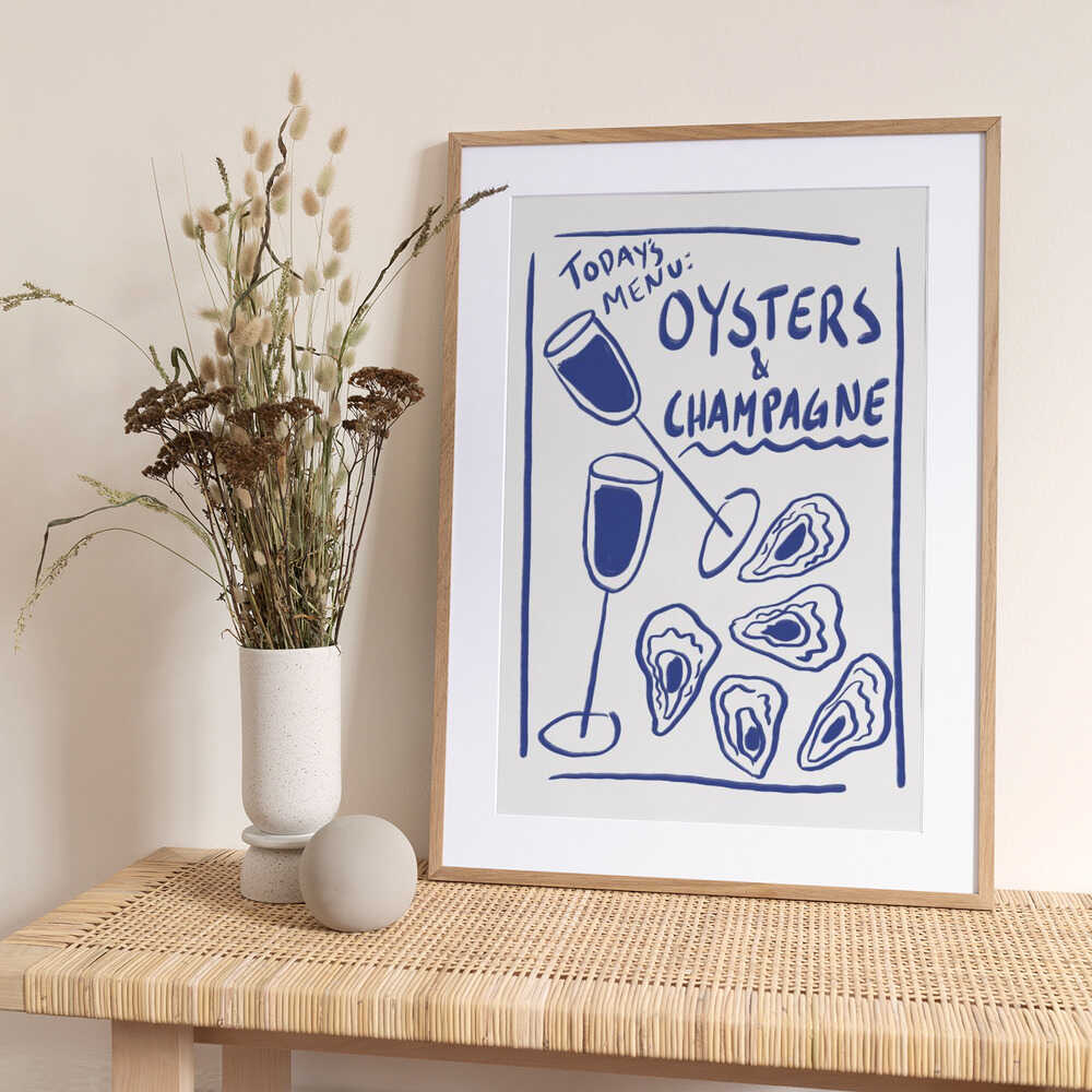 Today's Menu Delight - Art Print by Athene Fritsch
