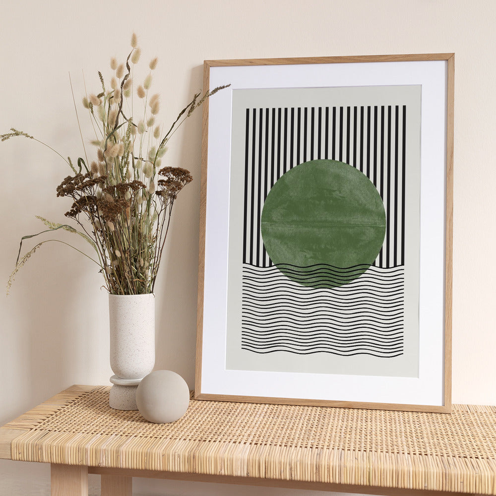 Stripes and Waves - Art Print by THE MIUUS STUDIO