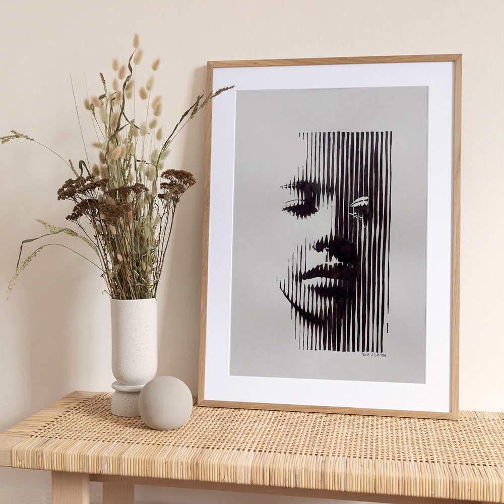 Face - Art Print by Erik Van Velzen