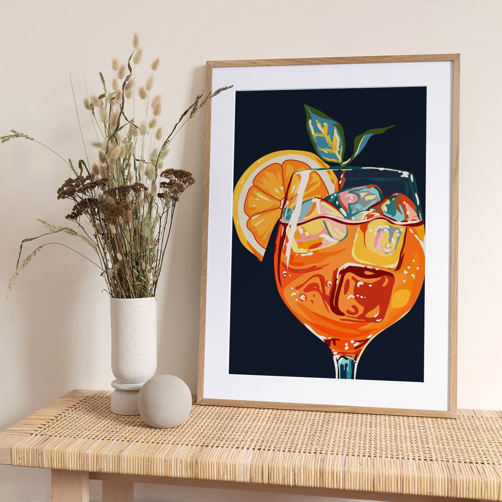 Hawaiian Cocktail - Art Print by Uma Gokhale