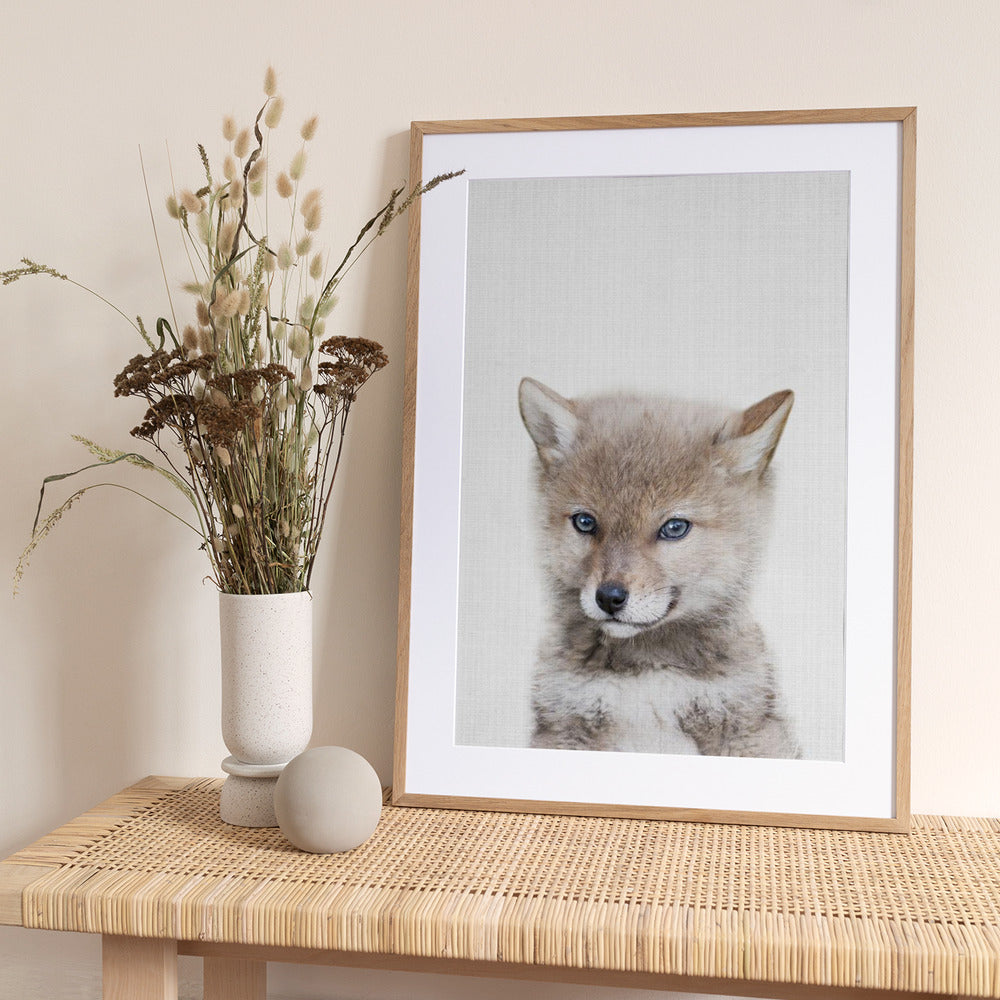 Coyote - Art Print by Lola Peacock