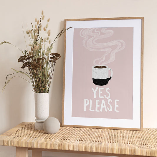 Yes please - Art Print by EMELIEmaria