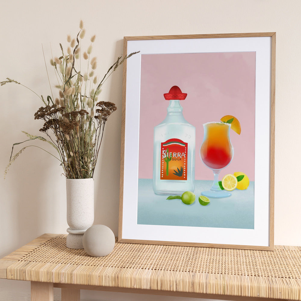 Tequila - Art Print by Petra Lizde