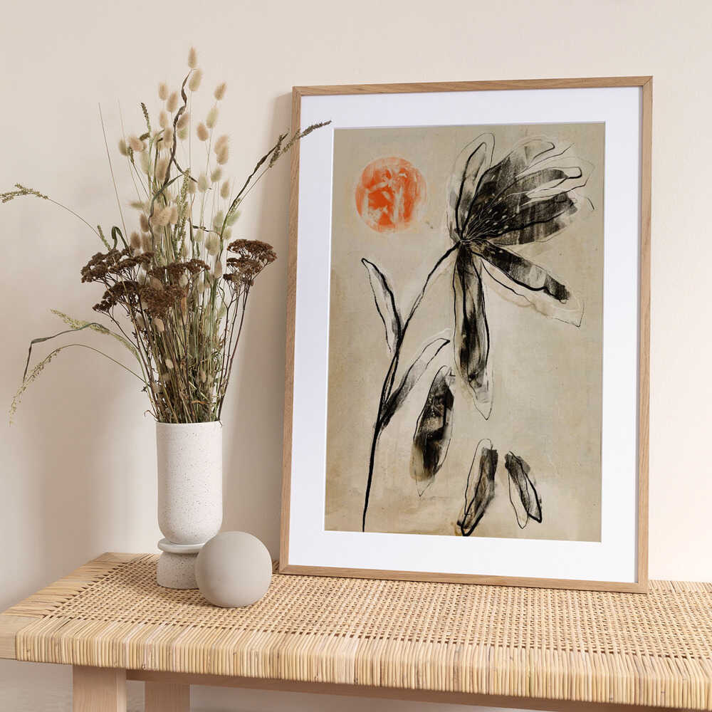 Shadowed Bloom - Art Print by Treechild