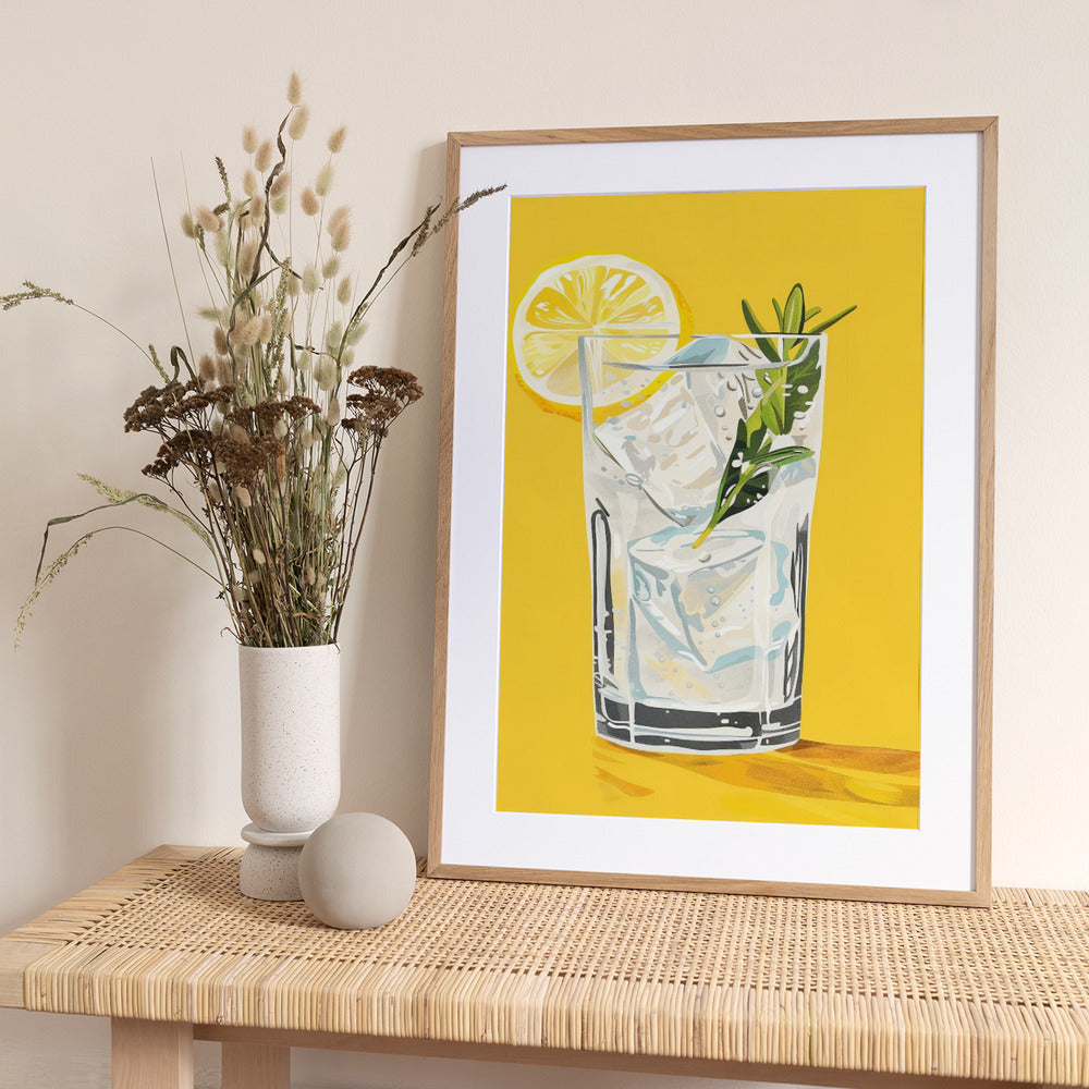 Gin and Tonic - Jolly and Dash - Art Print by Jolly and Dash