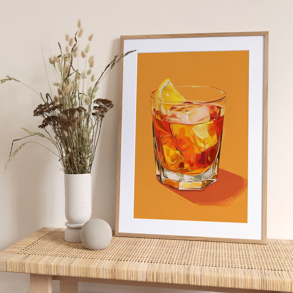 Negroni - Jolly and Dash - Art Print by Jolly and Dash