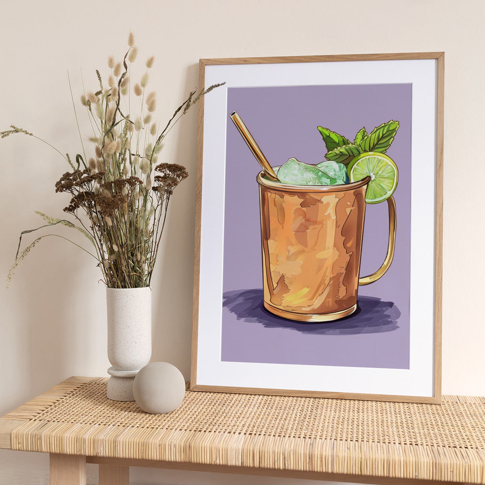 Moscow Mule - Jolly and Dash - Art Print by Jolly and Dash