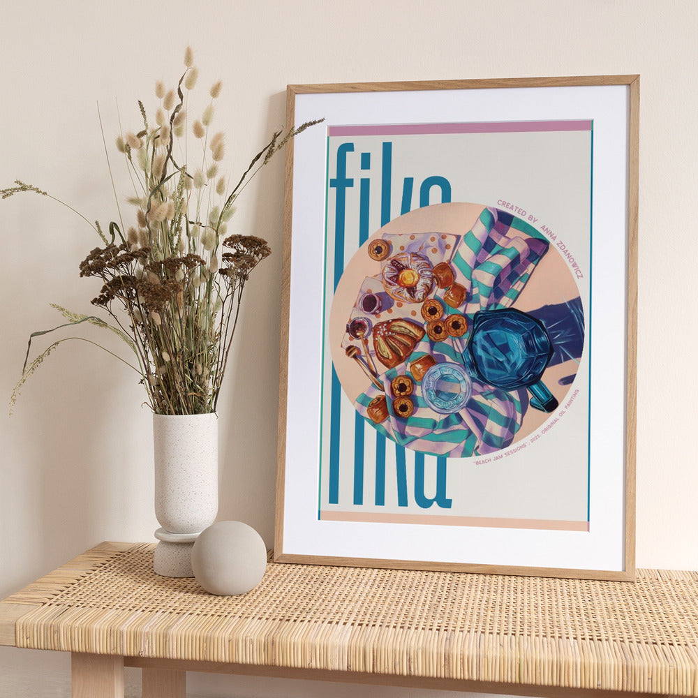 Beach Jam Sessions - Art Print by Anna Zdanowicz