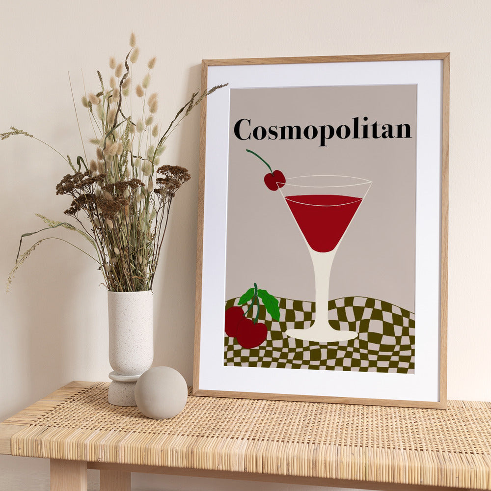 Cosmopolitan - Art Print by Miho Art Studio