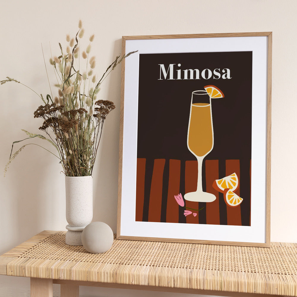 Mimosa - Art Print by Miho Art Studio