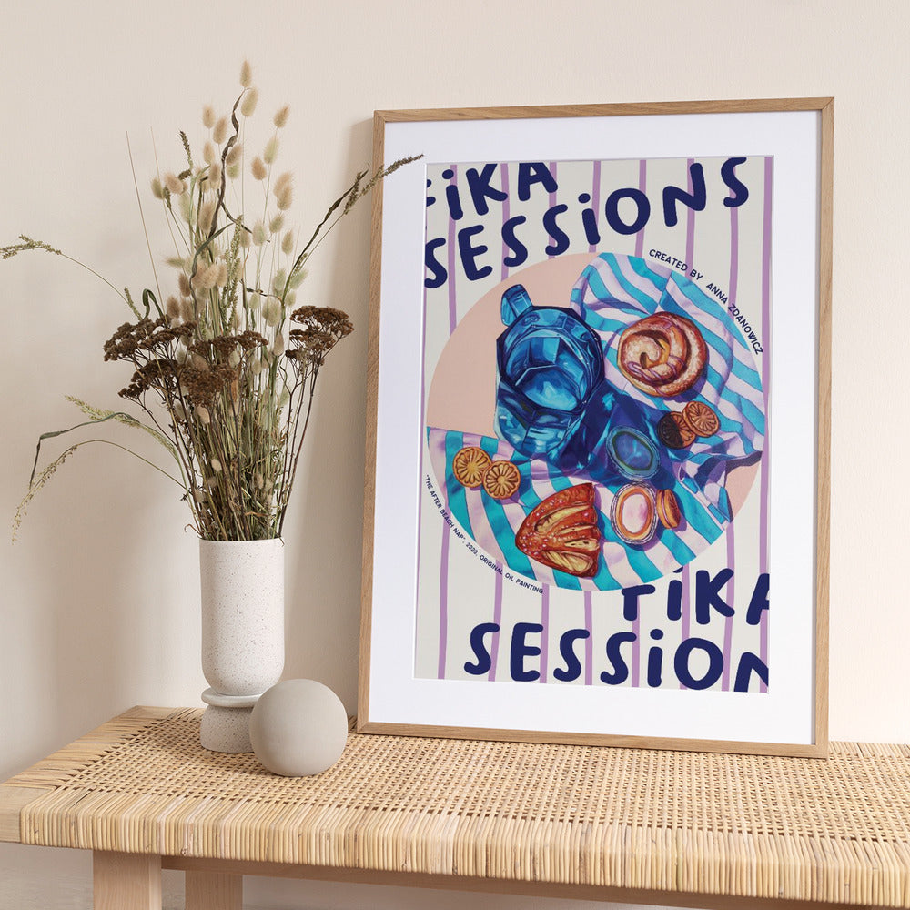 The After Beach Nap - Art Print by Anna Zdanowicz