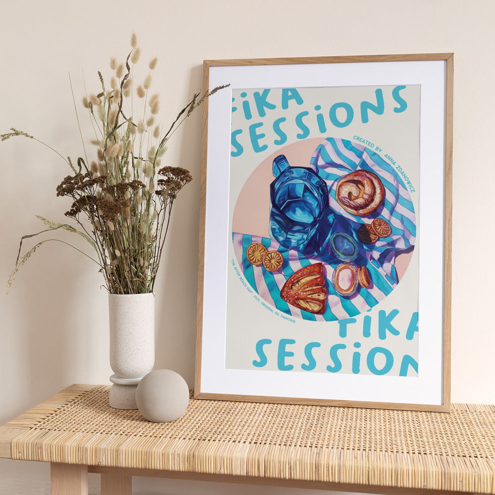 The After Beach Nap - Art Print by Anna Zdanowicz