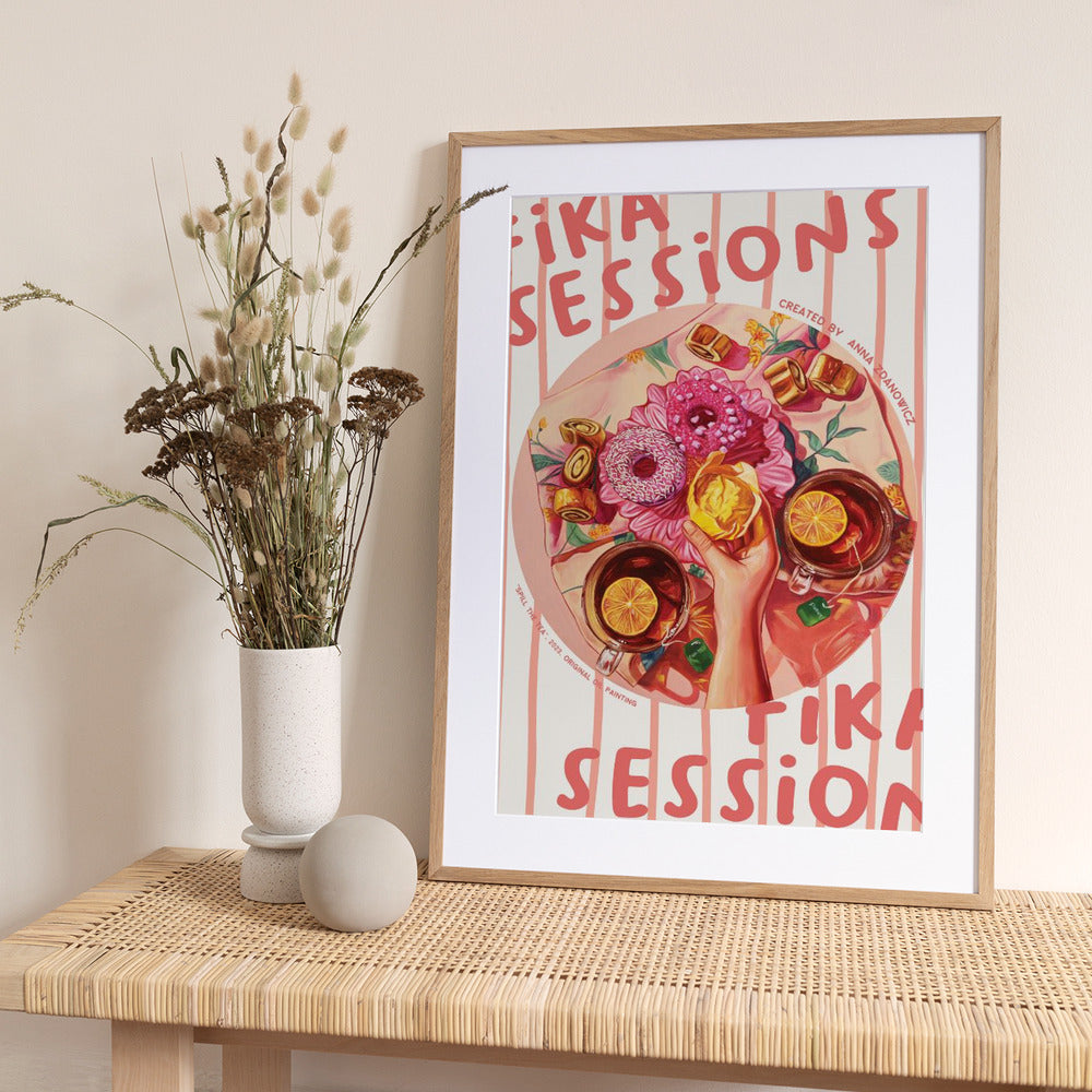 Spill the Tea - Art Print by Anna Zdanowicz