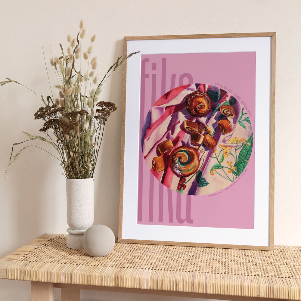 Evening Jazz - Art Print by Anna Zdanowicz