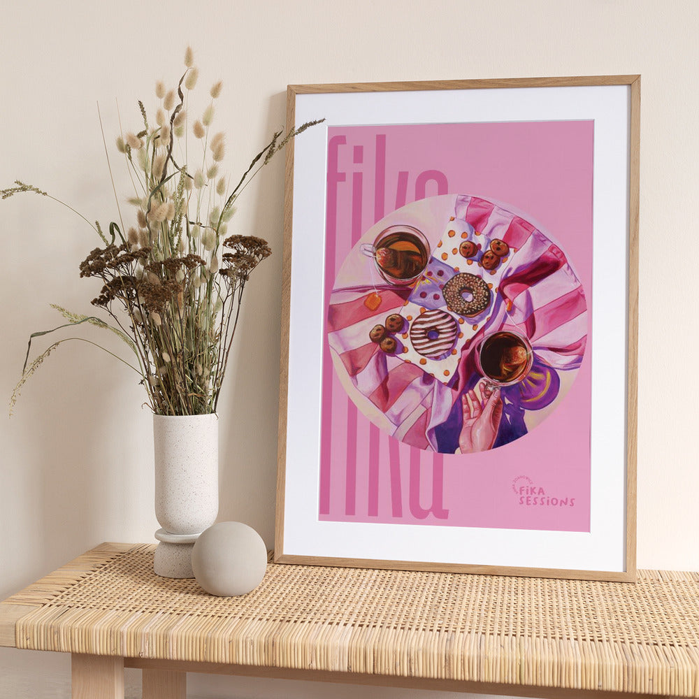 A Cup of Warmth - Art Print by Anna Zdanowicz