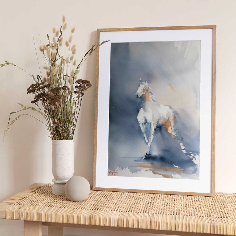 horses 21 - Art Print by Giorgio Gosti