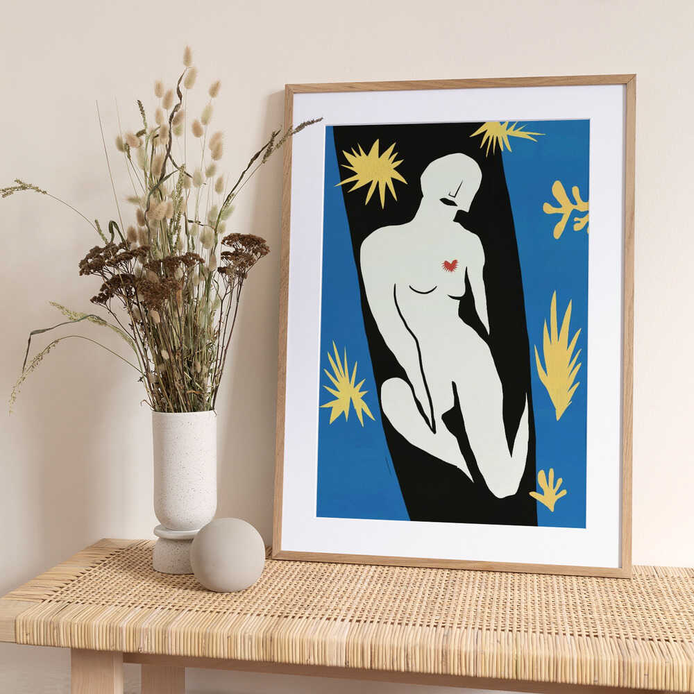 Minimalist Abstract Figure - Art Print by Little Dean