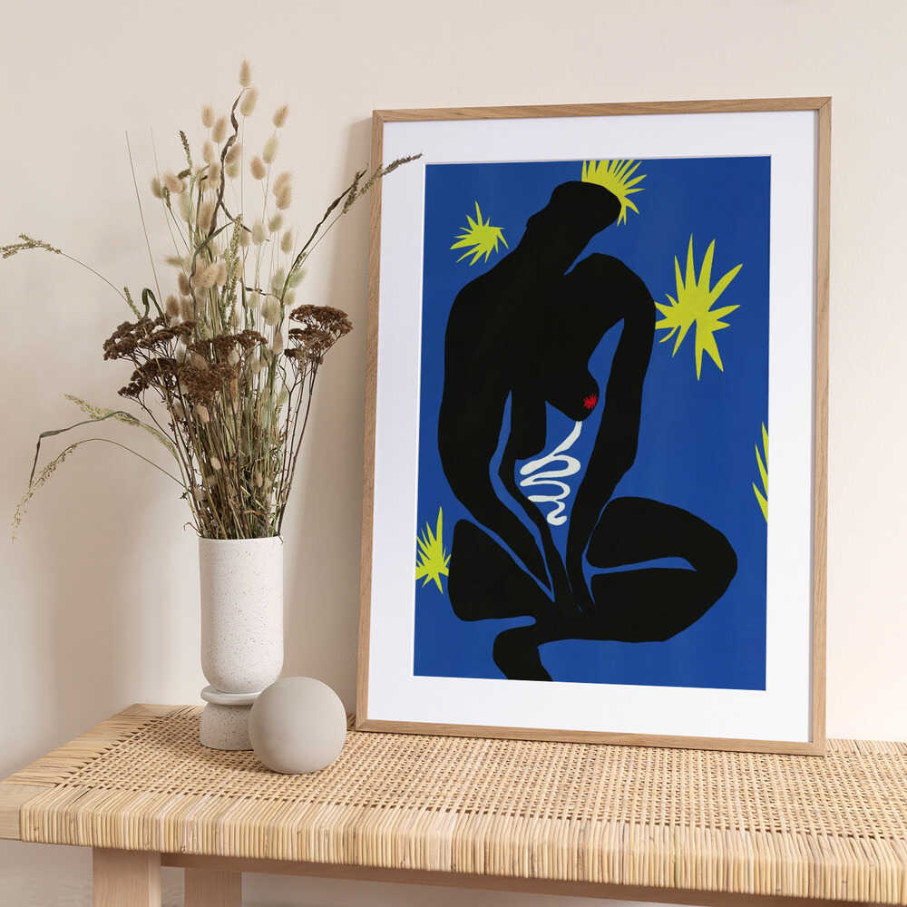 silhouette of a figure - Art Print by Little Dean