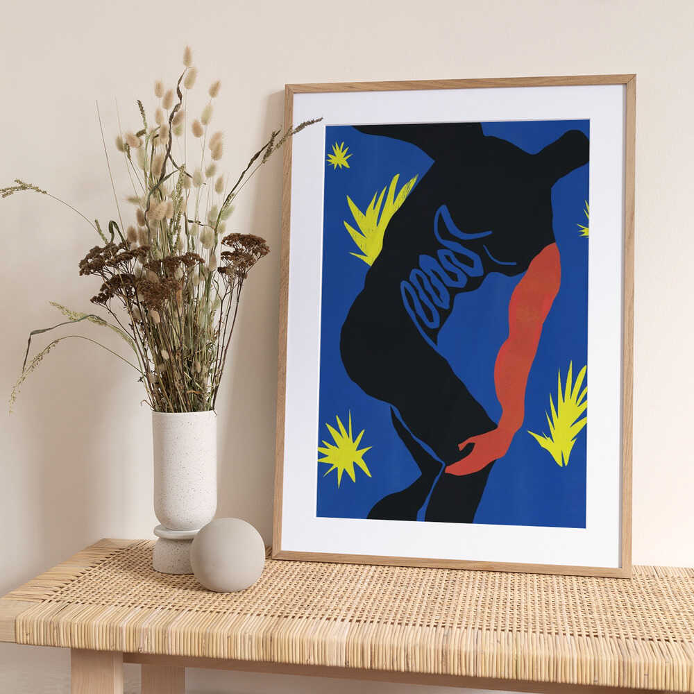 Dynamic Silhouette - Art Print by Little Dean