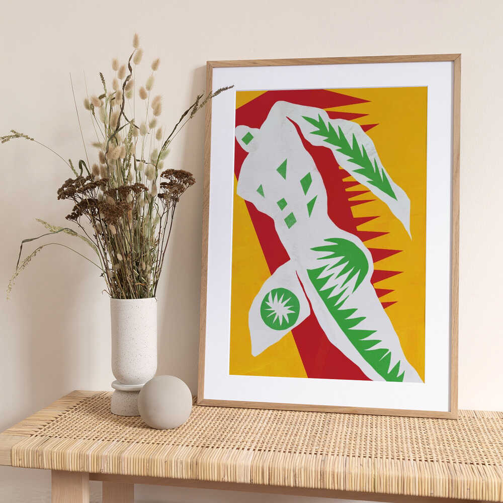 Dynamic Silhouette - Art Print by Little Dean