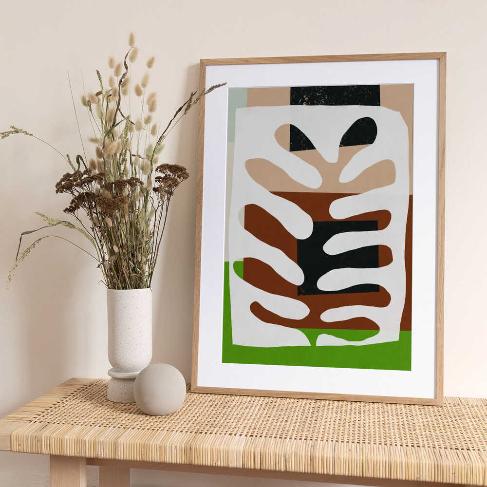 Geometric Harmony - Art Print by Little Dean