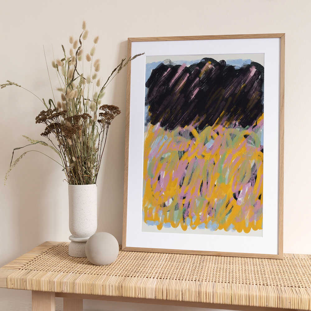 Scribble expression - Art Print by Little Dean